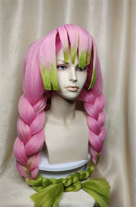 mitsuri kanroji wig|mitsuri demon slayer wig.